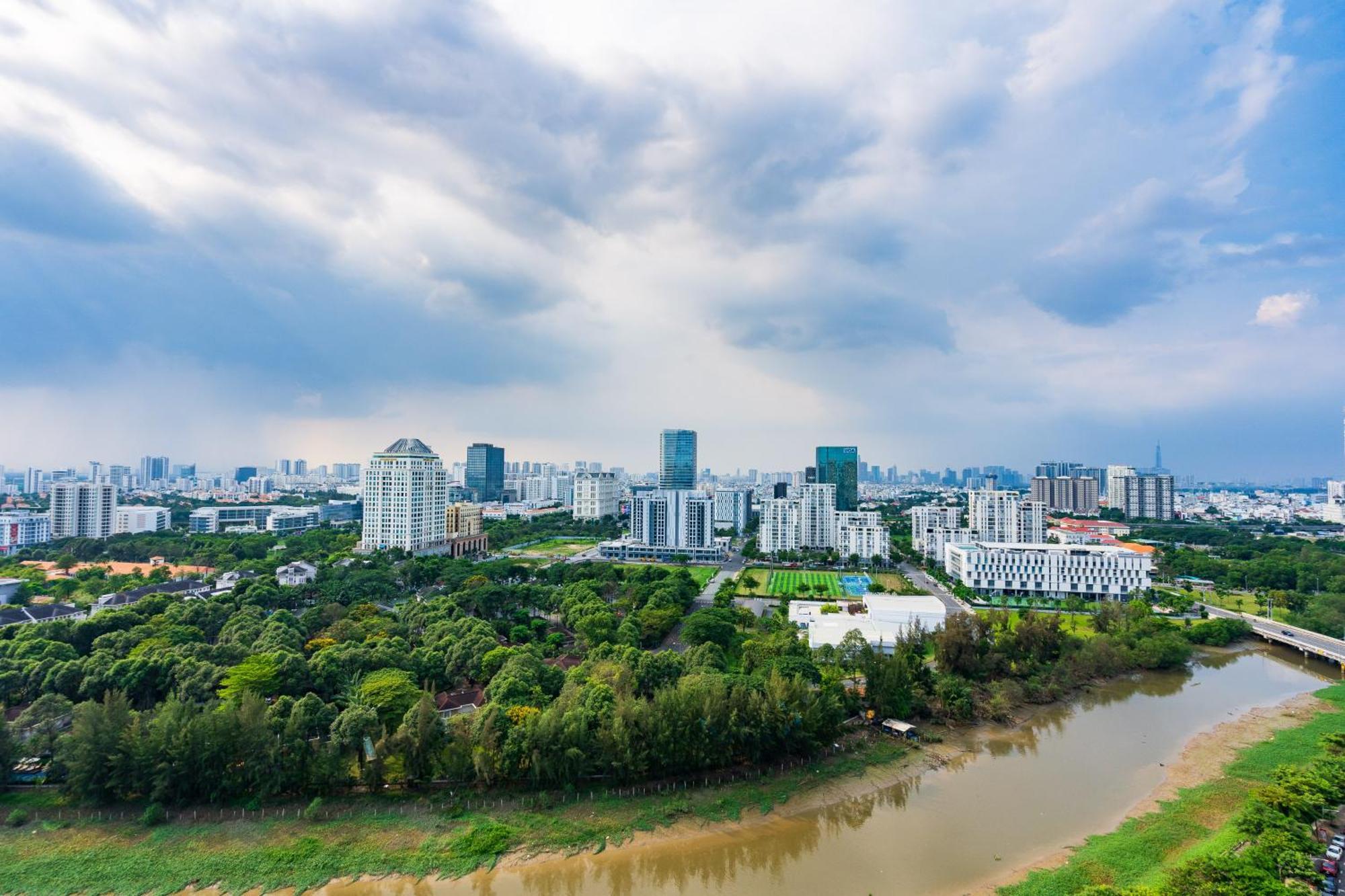 Апарт готель Convinia Luxury The Peak Midtown Хошимін Екстер'єр фото